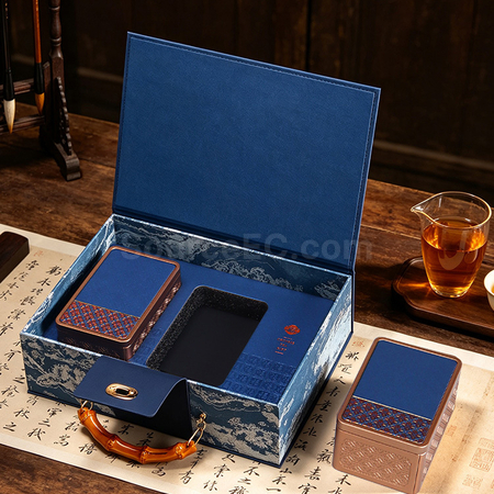 禮品訂造平安納福茶葉禮盒紀念品
