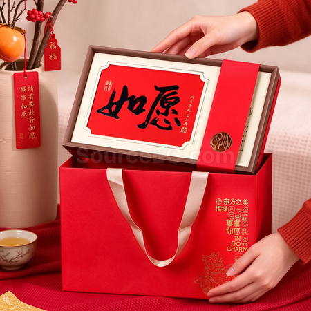 禮品訂造國風茶葉包裝盒紀念品