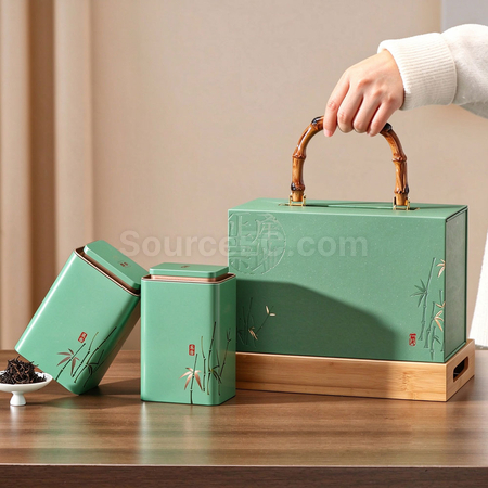禮品訂造「覓香」茶葉包裝禮盒紀念品