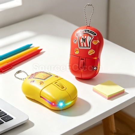 禮品訂造滑鼠減壓鑰匙扣紀念品