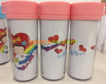 禮品訂造雙層廣告禮品杯紀念品