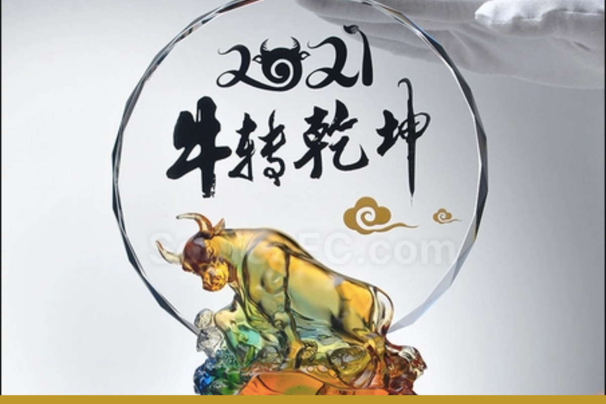 琉璃獎座訂製