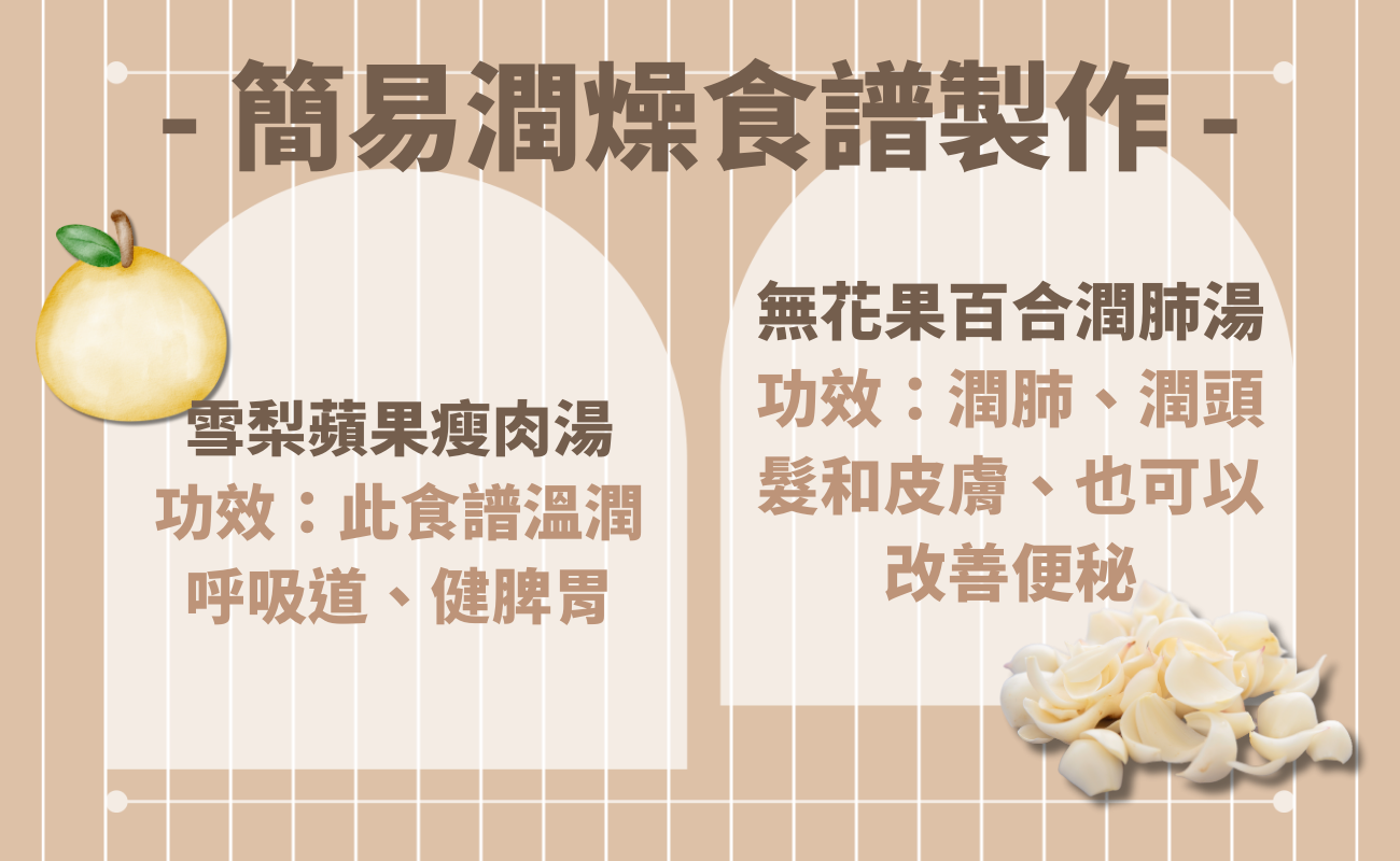 秋燥要吃什麼?
