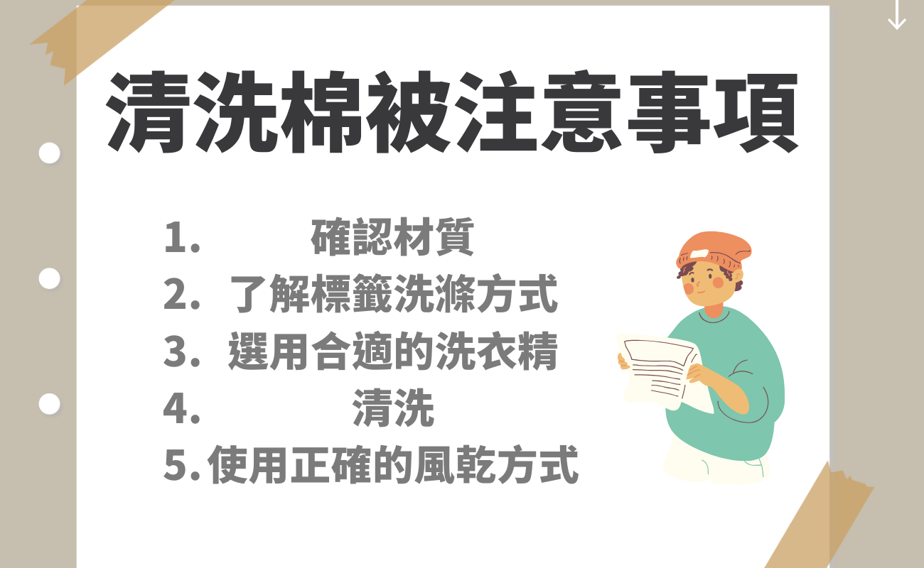 棉被怎麼洗