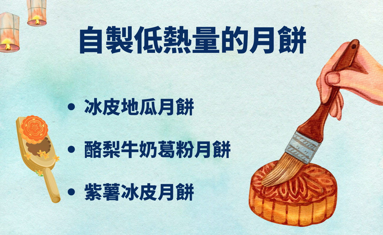中秋禮品, 月餅熱量, 健康送禮, 客製化禮品, 低卡月餅