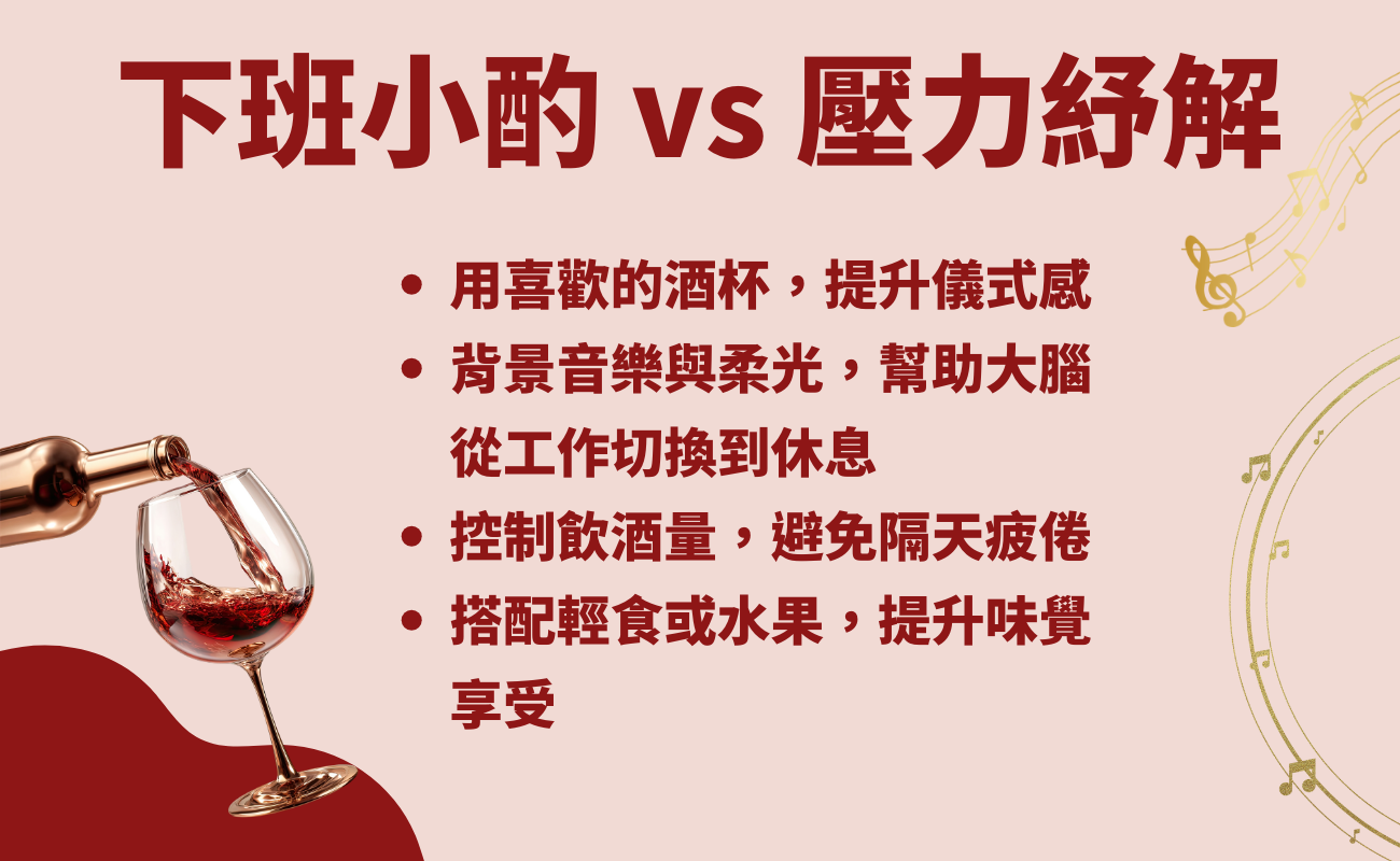 喝酒放鬆, 壓力紓解, 下班小酌, Sober Curious, 無酒精飲品, NoLo, 酒精與多巴胺, 亞洲人臉紅, 年輕人飲酒趨勢, 喝酒安全, 飲酒文化, ALDH2基因,酒具美學