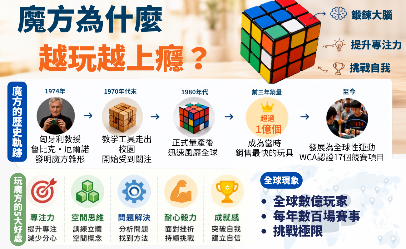 魔方,魔方好處,玩魔方,魔方益智玩具,魔方推薦,客製化魔方,魔術方塊禮品