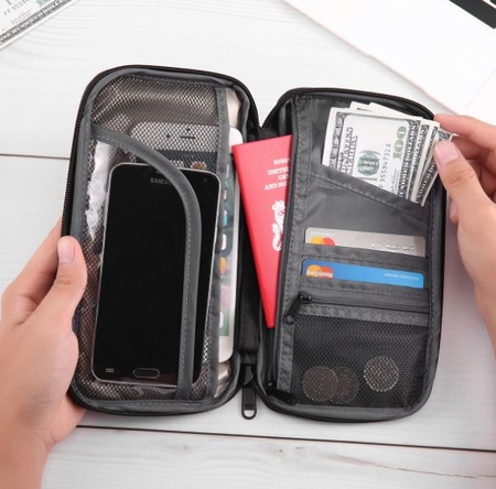 禮品訂造防盜護照包紀念品