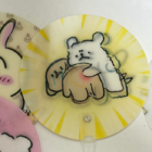 禮品訂造訂製搖手光柵變化扇子紀念品