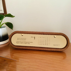 禮品訂造文藝迷你木質日曆紀念品