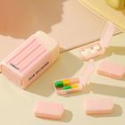 禮品訂造趣味便攜獨立分裝藥盒紀念品