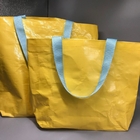 禮品訂造夏季手提塑料編織購物袋紀念品